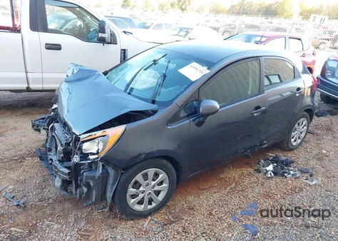 2013 Kia Rio Ex из США, поврежденный, VIN 0KNADN5A33D615672